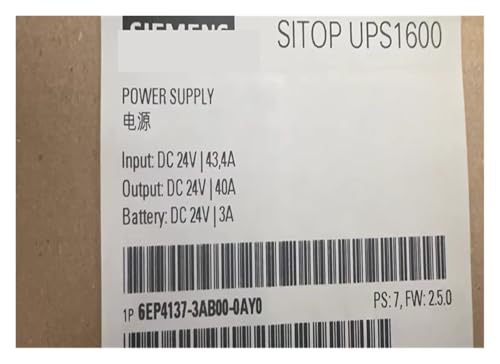 LEBMCBVTVV Alimentation sans Interruption 6EP4137-3AB00-0AY0 for modules industriels