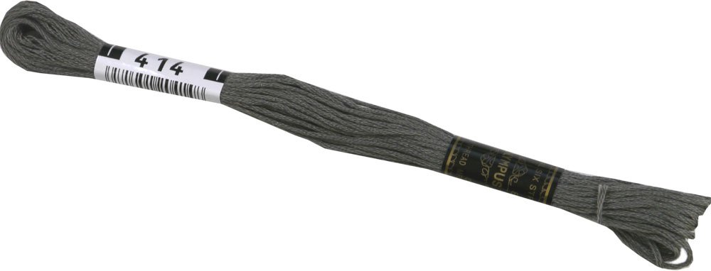 Fil écheveau broderie Orimupasu 414 anti-nœud pour canevas et nappes