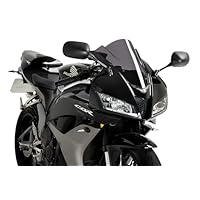 CBR600RR '07-12 Puig レーシングスクリーン ダークスモーク Puig 21522F Z-RACING SCREEN [DARK SMOKE] HONDA CBR600RR(23