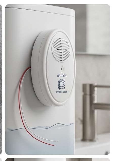 Water Leakage Detector, White, Wall Mounted, Alarm Sensor for Home-picture-12