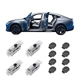 Never Fade LED Car Door Light Door Light Logo Welcome Logo Lights Accessories Compatible with 1/3/4/5/6/7/x1/x2/x3/x4/x5/x6/x7/M/328i/28i/530i/528i/e92(4PCS)