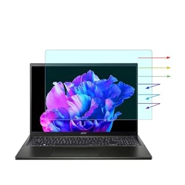 Protetor de tela para laptop antiluz azul de 14 polegadas para laptop Acer Swift X/Swift GO/Swift 3 OLED/Spin 5 16:10 de 14 polegadas, proteção ocular com bloqueio de luz azul/película de filtro de