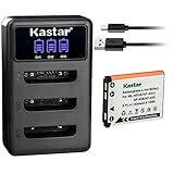 Kastar Triple USB Charger Compatible with Fujifilm FinePix XP140, Z10fd, Z20fd, Z30, Z31, Z33WP, Z35, Z37, Z70, Z80, Z90, Z91; 3.7V Output, 4.2V 0.5A(x3) Output, 5V 2A 10W Input