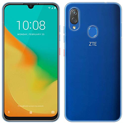 cofi1453® Silikon Hülle Basic kompatibel mit ZTE Blade V10 VITA Hülle TPU Soft Handy Cover Schutz Transparent