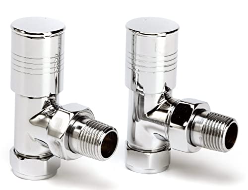 Durham Soupape de radiateur à tête ronde Chromé 1/2" - 15 mm Cover