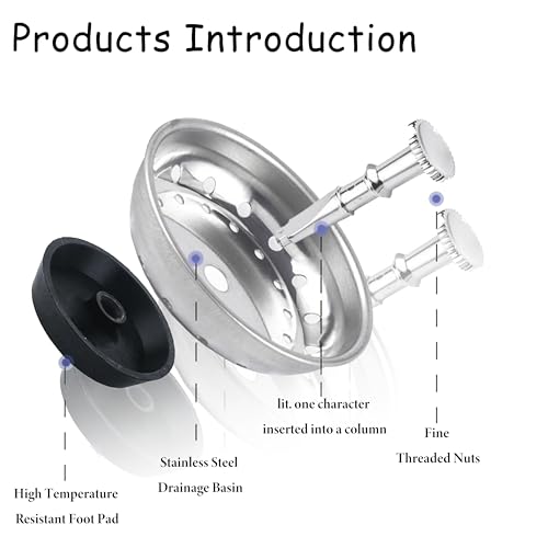 Colador para fregadero de cocina con filtro de acero inoxidable miniatura 3