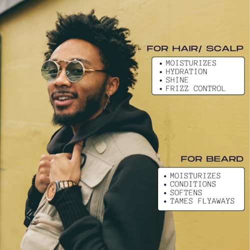Young King Hair Refreshing Oil Spray para cabello y barba 4oz miniatura 3