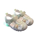 Sandalias con luces para bebé,Lindos sandalias de bebé,Zapatos Intermitentes bebé,Zapatos para aprender a andar,Zapatos de bebé antipatadas,Suave y antideslizante,zapatos casuales al aire libre
