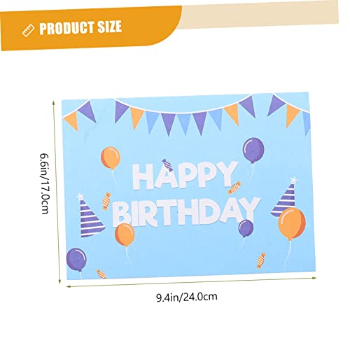 EXCEART 8 Peças cartão de aniversário bênção cartão de saudação de aniversário presentes o presente