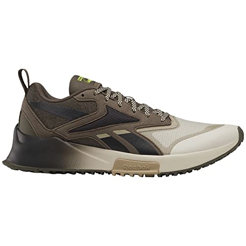 Reebok Men's Lavante Trail 2 Running Shoes, Grout/Stucco/Black, 12