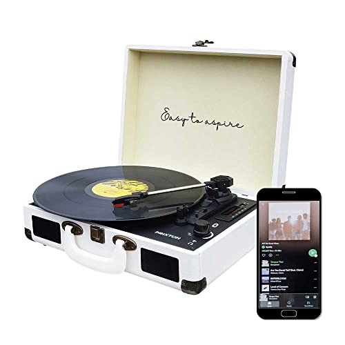 PRIXTON VC400 – Platine Vinyle Vintage – Tourne Disque Vinyle – Lecteur de Musique Via Bluetooth et USB – 2 Haut… - Les Beatles, Paul McCartney, John Lennon, RIngo Starr, George Harrison PRIXTON VC400 - Platine Vinyle Vintage - Tourne Disque Vinyle - Lecteur de Musique Via Bluetooth et USB - 2 Haut… – Image 4