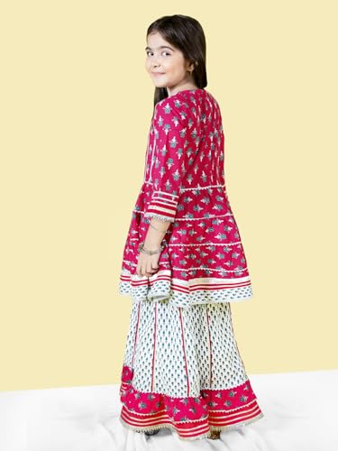 Image of Naughty Ninos Girls Kurta Sharara Set
