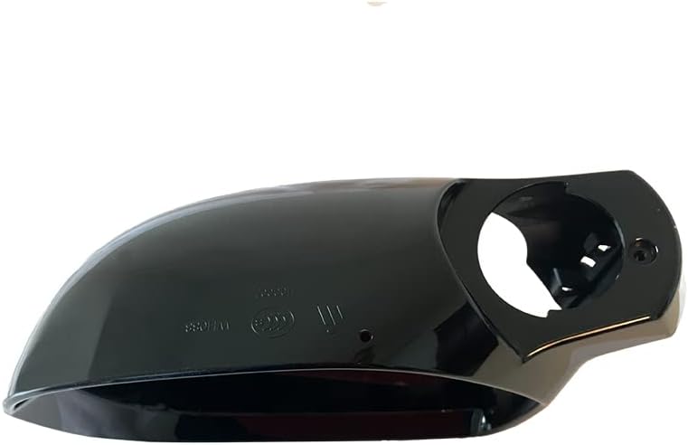 Side Mirror Frame Holder for Mitsubishi Outlander 2013-2018 Glossy Black wing housing 2014 2015 2016 glass surround trim replace (left side LH)