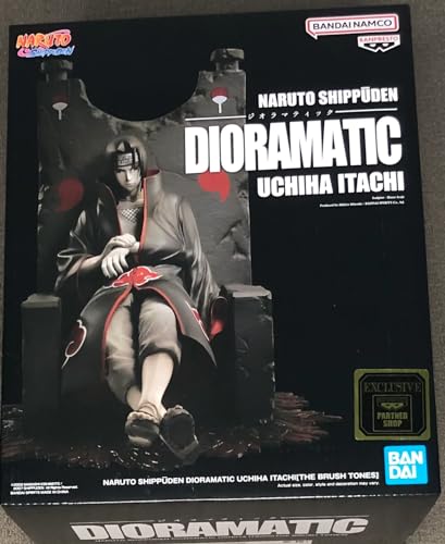 BanPresto - Naruto Shippuden - Dioramatic Uchiha Itachi (The Brush Tones) Statue