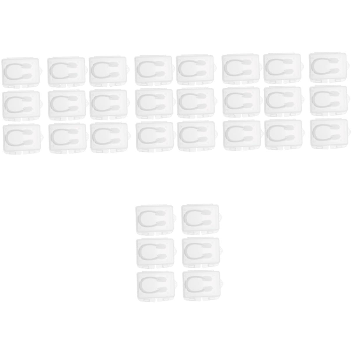 Abaodam 5 Series Clip Nasal Portátil para Natación Y Resistente Desgaste Cajas De Pinzas para Nadadores Y Acuáticos 6 Cajas*5