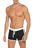 【Estilo único】 El estilo slim fit es lo suficientemente versátil para la natación de entrenamiento y ocio, un brief interior que es más cómodo cuando nadas.