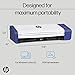 HP Compact Desktop Duplex USB Mobile Document & Photo Scanner with Auto-Feed Tray for Portable 2-Sided Digital Scanning, Model HPPS200, for Home & Office, PC and MAC, HP WorkScan Software Included