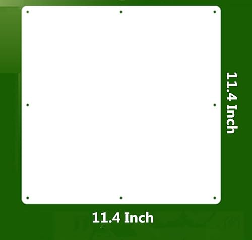 Miniatura 16 de Divisor de habitación colgante blanco, 12 unidades, divisor de habitación de madera y plástico, paneles de panel de división para decoración de