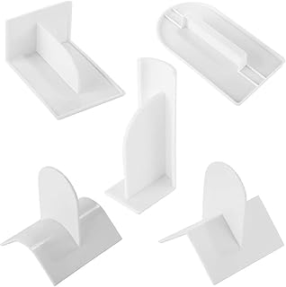 Ensembles de Gâteau Outils,5 Pièces Outil de Lissage Gâteau de Fondant Cake Smoother Outils de Lissage et de Décoration Professionnel Gâteau Grattoir,pour Pâtisserie Fondant Glaçage Crème au Beurre
