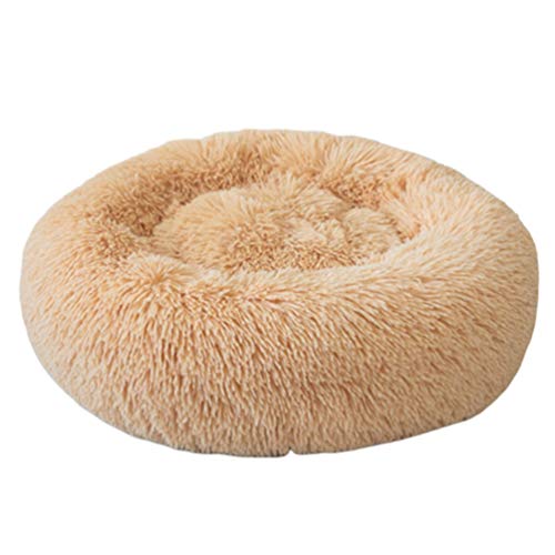 Deep Sleep Plush Round Dog Kennel Cat Litter Autumn And Winter Pet Nest Mat Cat Bed Professional Fashion