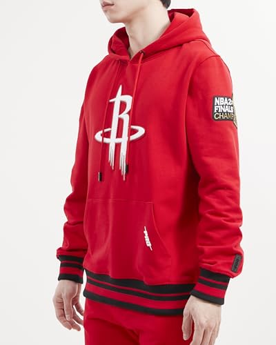 Image of Pro Standard Mens NBA Retro Classics Brushed Back French Terry Pull Over Hoodie