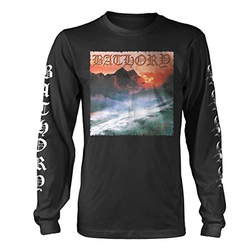 Bathory Twilight of The Gods t-shirt manches longues coton respirant contre le froid