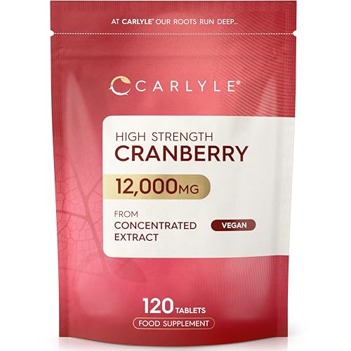 Carlyle Cranberry Tablets 12,000mg