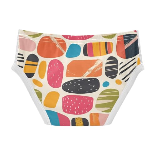 Black and White Stripes Toddler Boys' Soft Kids Underwear Breathable Children Panties2