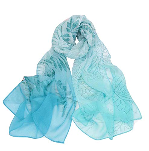 Image of Acotavie Scarfs for Women Lightweight Fashion Scarves Print Floral Pattern Scarf Shawl Wraps