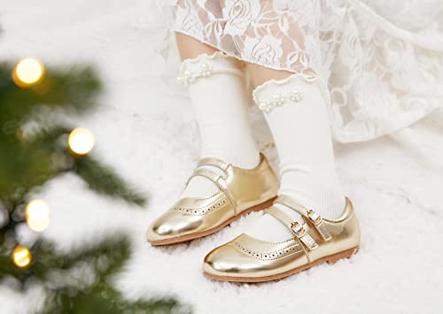Image of Otter MOMO Toddler /Little Girls Mary Jane Slip-on School Uniform Party Dress Shoes