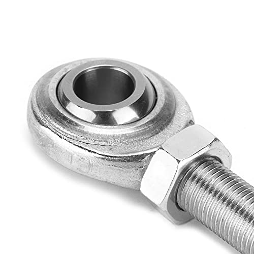 CMR-8 Rod End Bearing Heim Joint, 1/2-inch, 1/2-20 RH Male Thread, Universal for Car, Motorcycle, ATV, Ship, 2-Piece Set