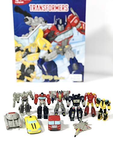Transformers My Busy Books - Storybook, 10 figurines, playmat
