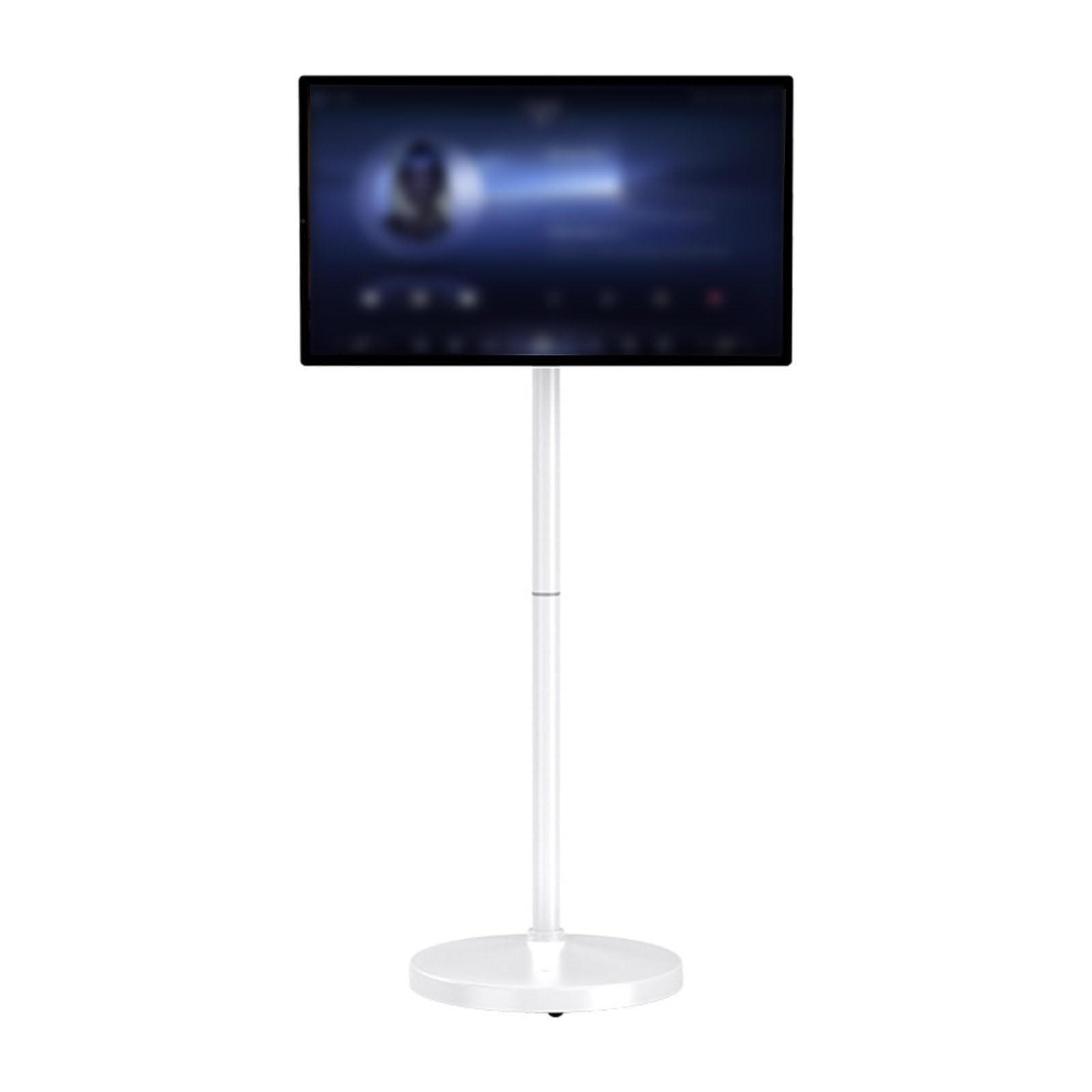 TV Portatile su Ruote | 23,8"/32" Touchscreen 1080P | Batteria 10000/15000mAh | 8 GB + 128 GB | Android 13 | con Telecomando | Fotocamera 13 MP | per Home Theater, Fitness, apprendimento 32"