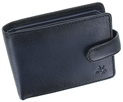 Portefeuille anti-piratage Visconti Henry AT72 en cuir protégeant vos cartes bancaires RFID