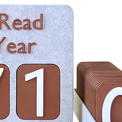 Contador de libros para estantería que resuelve el desorden 2