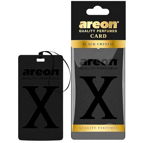 Image of REON X Version Black Crystal Hanging Best Car Air Freshener - Long Lasting Scent for Car or Home - Long Lasting, Fresh, Luxurious Scent