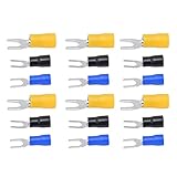 【Material】Conector de cable tipo U está hecho de cobre y PVC, excelente rendimiento, fácil de manejar, fácil de instalar, fácil de cablear.