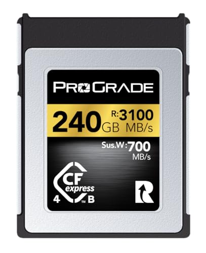 Amazon | ProGrade Digital CFexpress 4.0 Type B GOLD 240GB