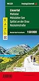  Liesertal - Maltatal - Millstätter See - Spittal an der Drau - Nockalmstraße, Wanderkarte 1:50.000, WK 221: GPS-Punkte. Freizeitführer. Ortsregister (freytag & berndt Wander-Rad-Freizeitkarten)