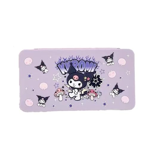 ポチャッコ クロミ マイメロディ シナモロール ポムポムプリン バッドばつ丸 ハローキティ Switchカードケース 24枚SDカードケース 24枚スイッチカード switch ソフトケース ゲームカードポケット 携帯便利 耐衝撃 (Color : クロミ