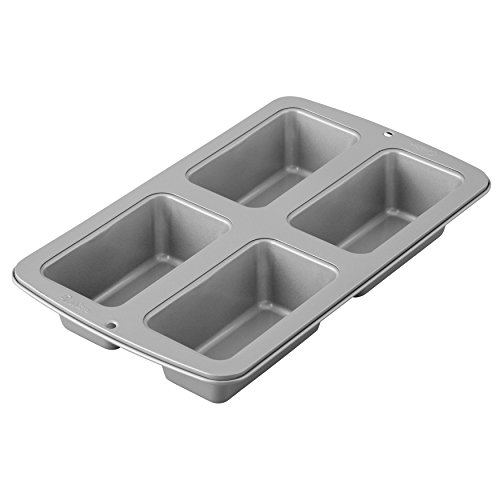 Buy Wilton Recipe Right NonStick Mini Loaf Pan, 4Cavity, Steel 19.87
