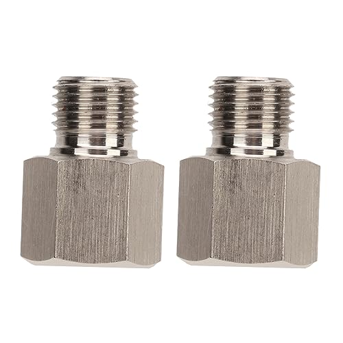 lyrlody Öldrucksensor-Adapter, 1/8\ NPT-Innengewinde auf M10x1,0-Außengewinde aus Edelstahl, für die meisten Fahrzeuge