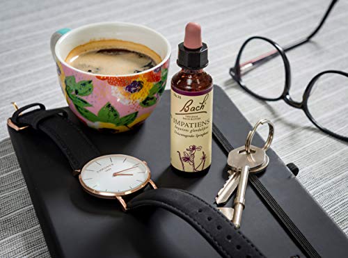 Original Bachblüten Tropfen Nr. 18 Impatiens: Bedachtsamer denken und handeln mit der Bach-Blüte Springkraut, 20ml – Bild 5