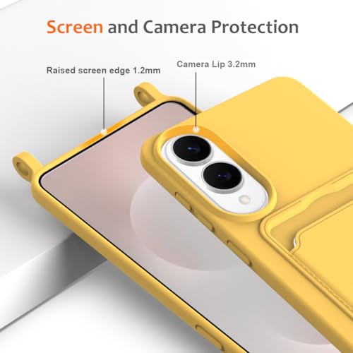 Coque silicone Samsung Galaxy A15 élégante avec cordon de transport - 6