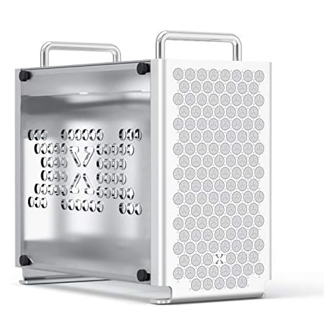 KABIOU ZZAW B2 ITX Computer Case for Desktop PC Mini Micro Slim Portable 2021 Mid Tower Small Aluminum Alloy Chassis Support Long Graphics Card for Gaming and Home Use Cover