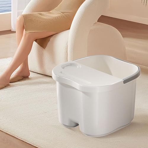 Bañera para pies con tapadera y nodos masajeadores pequeña miniatura 5