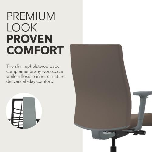 Image of HON Ignition 2.0 Ergonomic Office Chair, Lumbar Support, Desk Chair, Bark