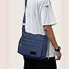 NiCoLa Shoulder Bags Canvas Messenger Bag for Men, Medium Crossbody Bags with Multiple Pockets, Shoulder Bag for Working Dog Walking Cycling Daily Use #4