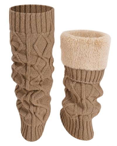 Image of Shihanee Fleece Leg Warmers Women