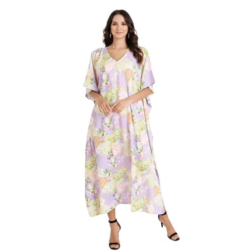 Image of Miss Lavish London Women's Kaftan- Kaftan Dress for Casual, Party, Evening, Vacation and Everyday Wear